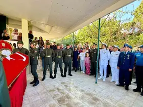 Kıbrıs Gazisi Ali Yay, askeri törenle son yolculuğuna uğurlandı

