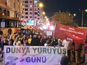 Kilis’te aileler sağlıklı yaşam için el ele yürüdü
