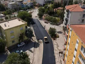 Kilis’te asfalt çalışmaları hız kesmeden sürüyor
