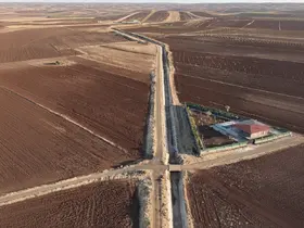 Kilis’te kış hazırlıkları kapsamında derivasyon kanalları temizleniyor
