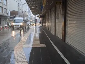Kilis’te sağanak yağış etkili oluyor

