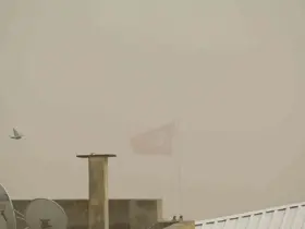 Kilis’te toz taşınımı hayatı olumsuz etkiliyor
