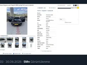 Kilometresi düşürülerek ilana koyulan araca bakanlık müdahale etti
