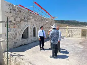 Kırıkhan’da Beyazıd-ı Bestami hazretleri türbesinde çalışmalar sürüyor
