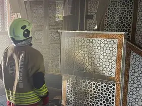 Kırıkhan’da camide yangın çıktı