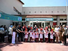 Kırklareli’de hayat boyu öğrenme haftası sergisi açıldı
