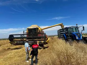 Kırklareli’nde hasat döneminde biçerdöver denetim
