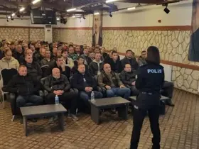 Kırklareli’nde özel güvenlik görevlilerine eğitim
