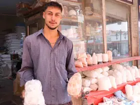 Kırşehir’de turşuluk kaya tuzuna talep azaldı
