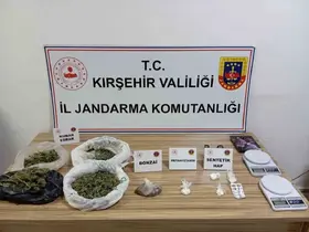 Kırşehir’de uyuşturucu tacirine suçüstü
