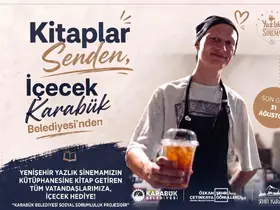 Kitap getirene içecek ikram edilecek
