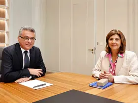 KKTC Cumhurbaşkanı Erhürman, BM Temsilcisi Cuellar ile görüştü
