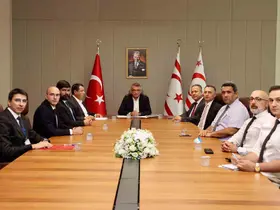 KKTC Cumhurbaşkanı Erhürman, Türkiye’den gelen Deniz Kazaları İnceleme heyetini kabul etti
