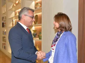 KKTC Cumhurbaşkanı Tufan Erhürman, Holguin ile görüştü
