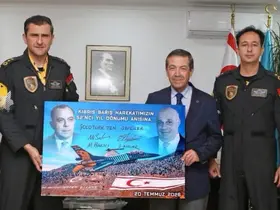 KKTC Dışişleri Bakanı Ertuğruloğlu: "Türk F-16’ları ile büyük gurur duyuyoruz"
