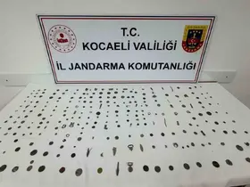 Kocaeli’de kaçakçılık operasyonu: 6,2 ton tütün ve 511 tarihi eser ele geçirildi
