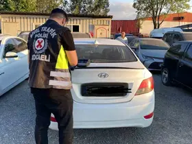 Kocaeli’de korsan taksi sürücüsü ve yolcuya ceza
