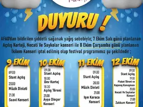 Koçarlı’da festival tarihi ertelendi
