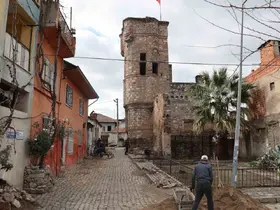 Koçarlı’da tarihi kule sokağında çalışmalar başladı
