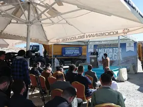 Kocasinan Belediyesi Agrega Üretim Tesisi’nde 1 milyon ton üretim yaptı
