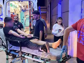 Kontrolden çıkan motosiklet devrildi: 1 yaralı
