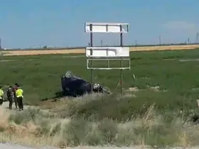 Kontrolden çıkan otomobil takla attı: 1 yaralı
