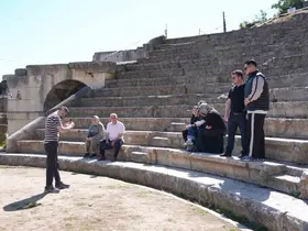 Konuralp Antik Tiyatro 14 bin ziyaretçi ağırladı
