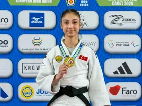Konya Büyükşehirli Judocu Havva Sena Tokmak, Avrupa Şampiyonu oldu