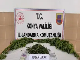 Konya'da jandarmadan 47 uyuşturucu operasyonu: 14 tutuklama