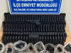 Konya'da kaçak silah operasyonu: 1 gözaltı
