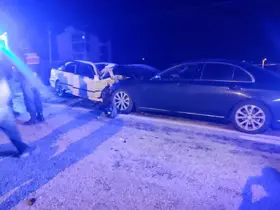 Konya'da otomobiller çarpıştı: 1 ölü, 5 yaralı