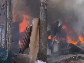 Konya’da prefabrik evde yangın çıktı! Beş çocuklu ailenin evi küle döndü