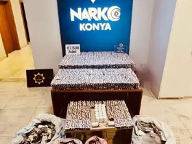 Konya'da uyuşturucu taciri 140 kişi tutuklandı