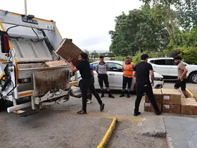 Konya-Ereğli'den Antalya'ya usulsüz taşınan yoğurtlar otogarda imha edildi
