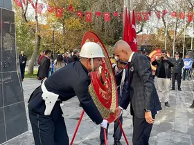 Konya, Karaman ve Aksaray'da 10 Kasım anma törenleri