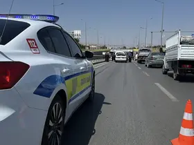 Konya'da 6 araçlı zincirleme kaza: 1 yaralı