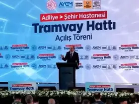 Konya’da Adliye-Şehir Hastanesi tramvay hattı hizmete açıldı
