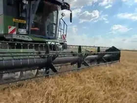 Konya’da hububat hasadı başladı