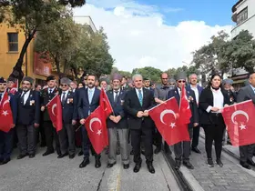 Konya’da "Kahramanlarla Kardeşlik Yolunda" yürüyüşü
