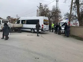 Konya’da okul servisi belediye aracı ile çarpıştı: 5 yaralı
