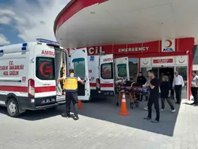 Konya’da otomobil takla attı: 4 yaralı