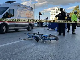 Konya’da tanker bisikletliye çarptı: 1 ölü