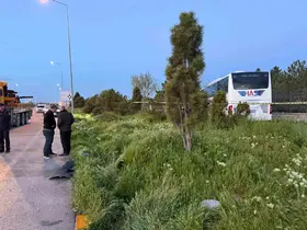Konya’da yolcu otobüsü kazası: 1 ölü, 8 yaralı
