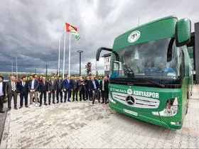 Konyaspor kupa finali için Antalya'ya uğurlandı!