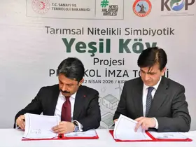 KOP destekli ’Yeşil Köy’ projesi için imzalar atıldı
