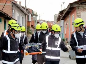 KOSB arama kurtarma ekibi, AFAD tatbikatında aktif görev üstlendi
