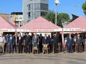 Köşk’te 19 Eylül Gaziler Günü törenle kutlandı
