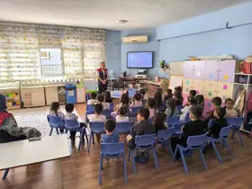 Köşk’te minik öğrencilere gıda israfı eğitimi
