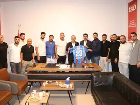 Kovancılarspor’dan Başkan Alan’a destek
