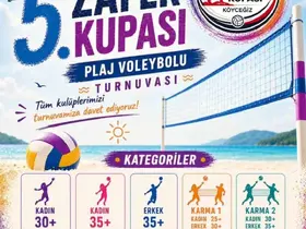 Köyceğiz Plaj Voleybolu Turnuvası için geri sayım başladı
